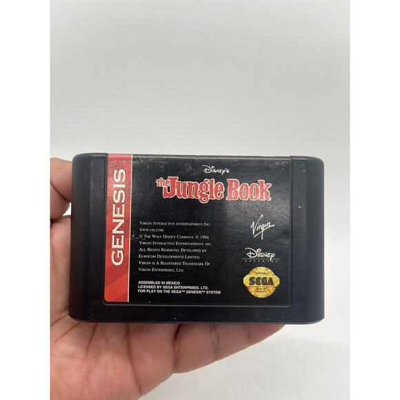 Disney The Jungle Book - Sega Genesis Cartridge - Picture 7 of 7